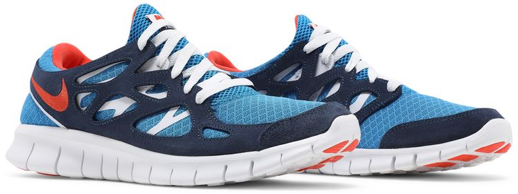 Nike Free Run 2 Light Photo Blue Orange