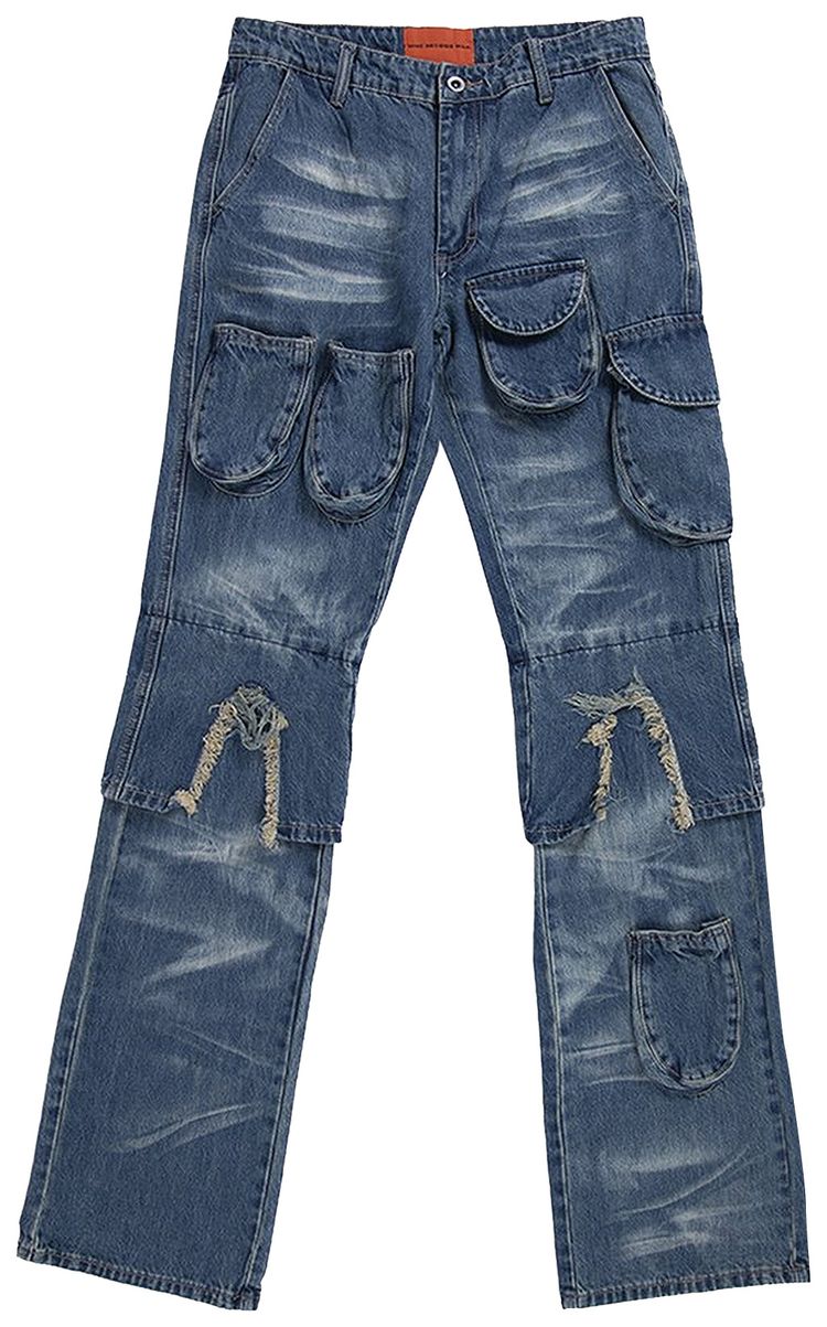 Who Decides War Arch Knee Pocket Denim Sky