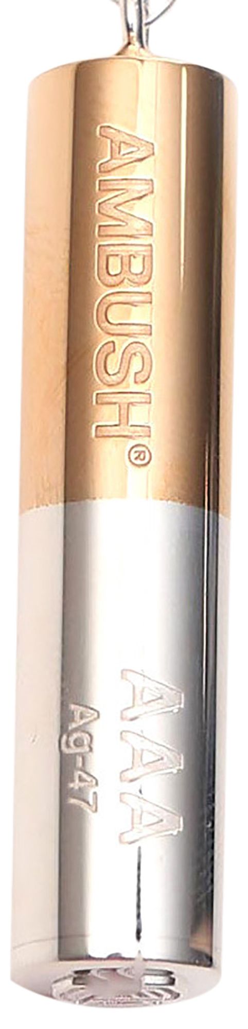 Ambush Battery Charm Necklace Silver