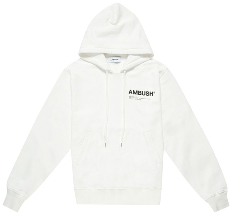 Ambush Fleece Workshop Hoodie TofuBlack