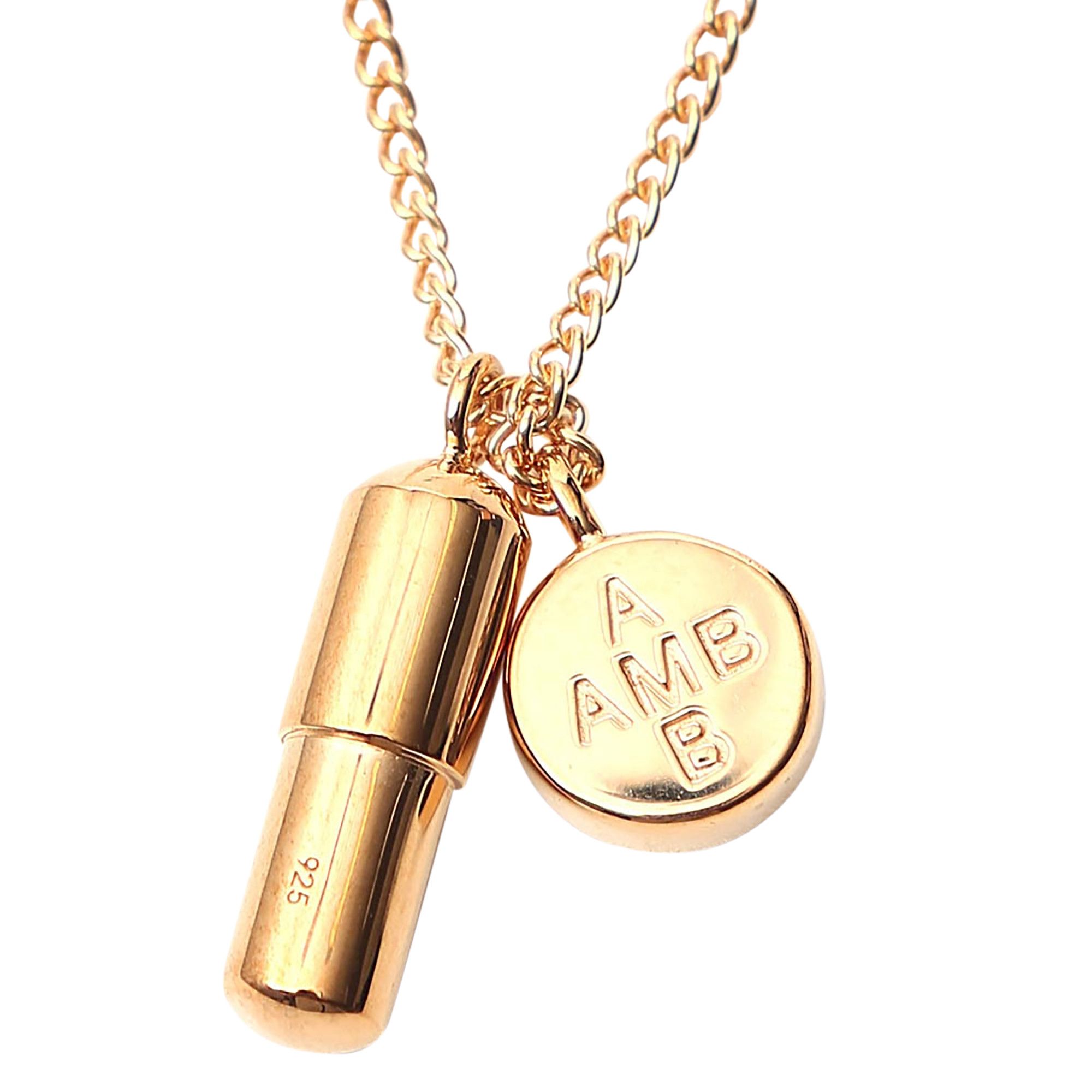 Ambush pill charm necklace online