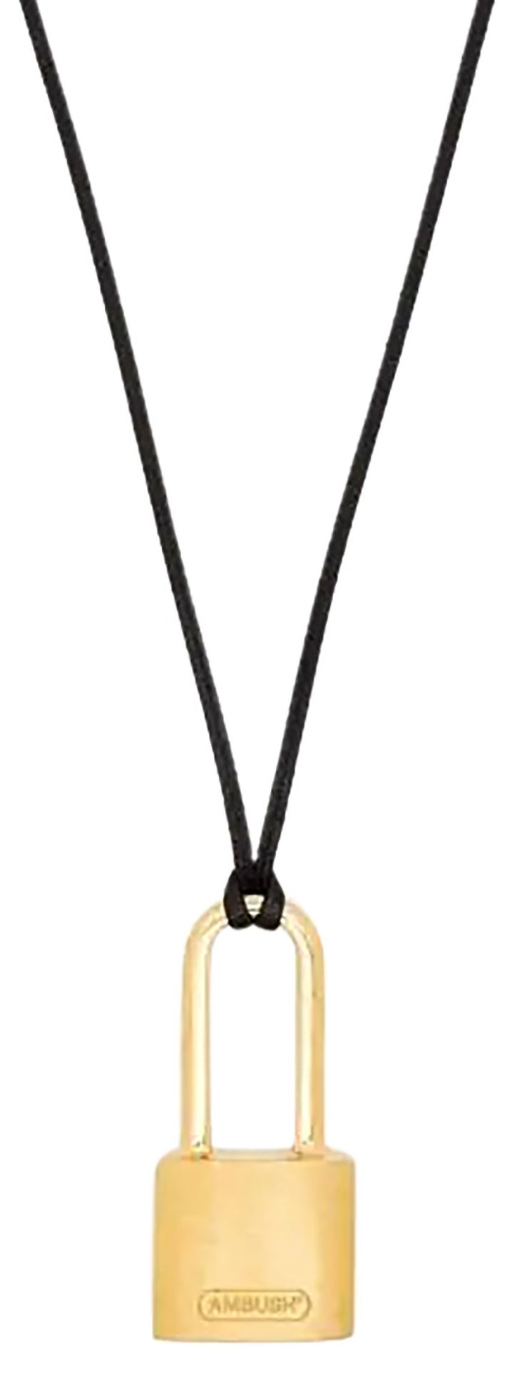 Ambush Small Padlock Necklace Gold