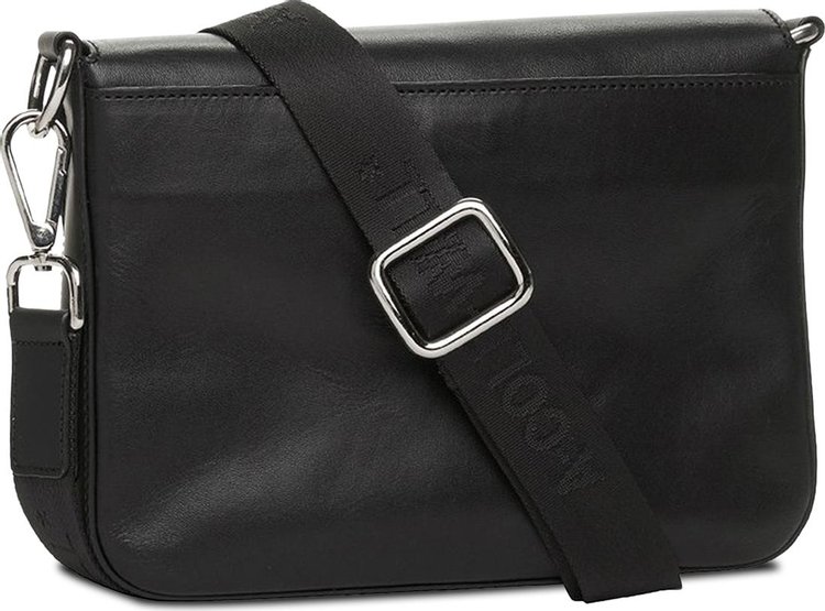 A Cold Wall Leather Utility Bag Black