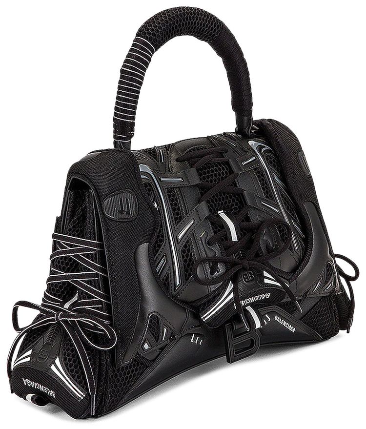 Balenciaga Small Sneakerhead Top Handle Black