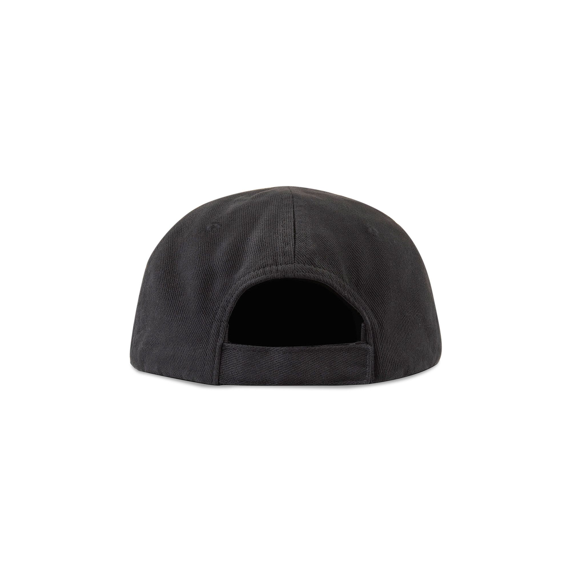 Buy Balenciaga Political Destroyed Baseball Cap 'Black/White