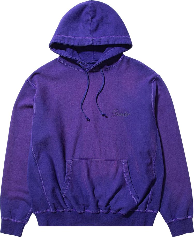 Awake NY Sunbleached Logo Hoodie 'Purple'