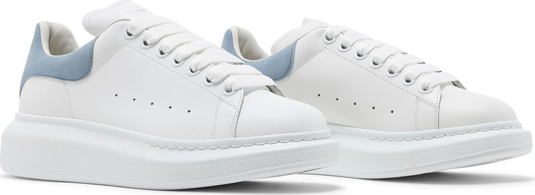 Alexander McQueen Wmns Oversized Sneaker White Dream Blue 2020