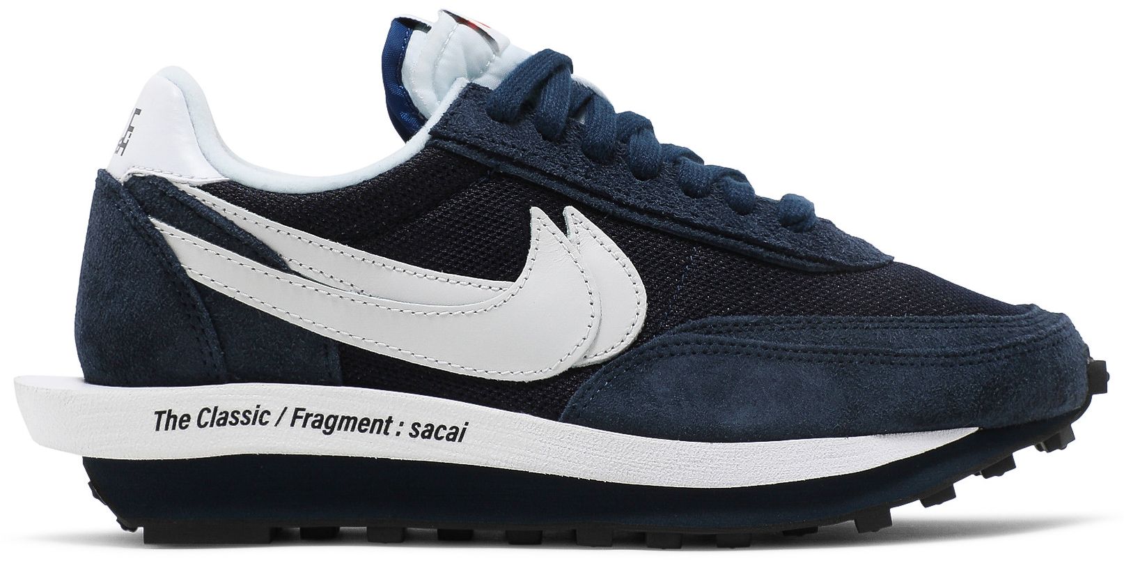 ld waffle sacai fragment blue