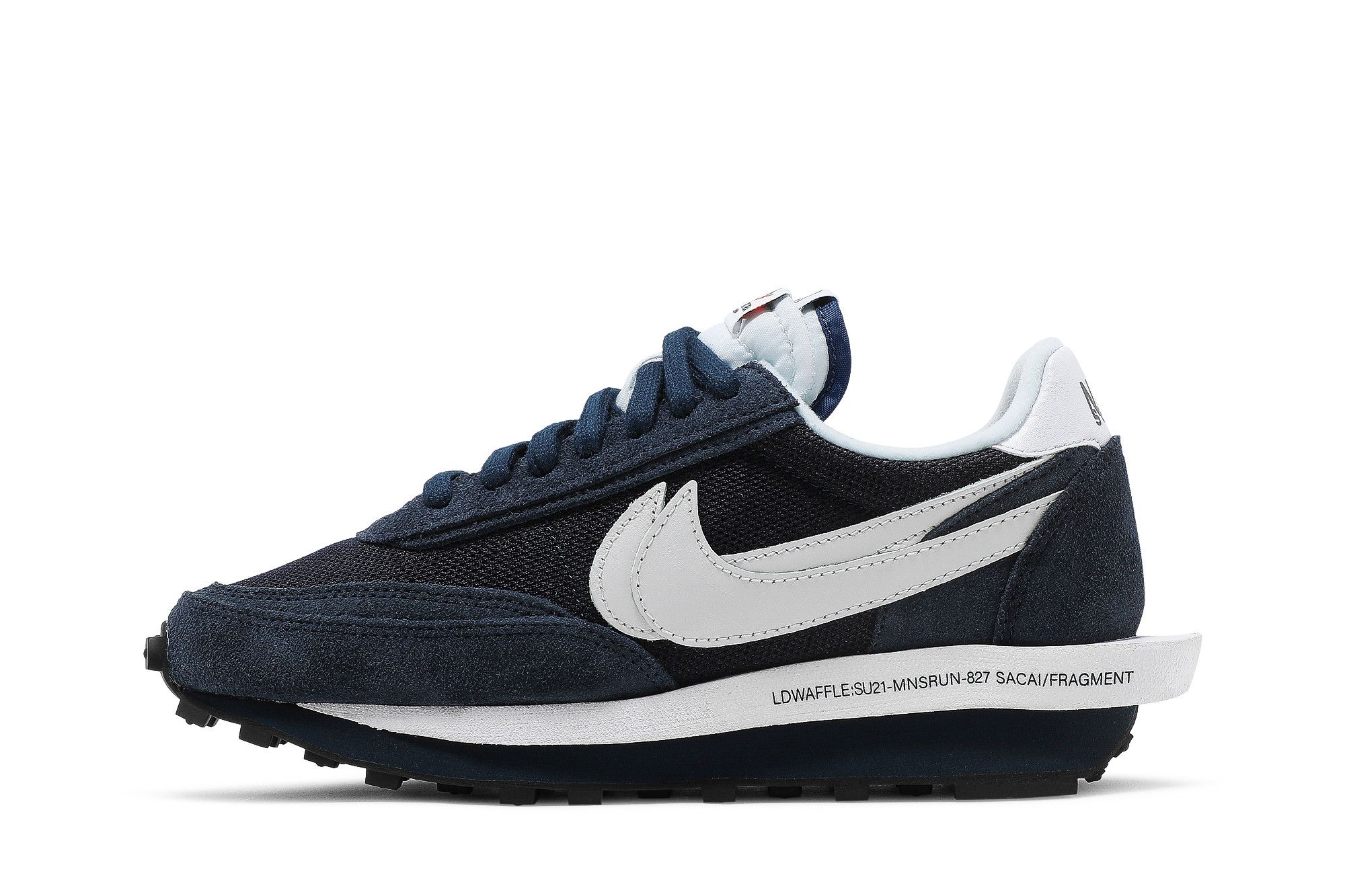 Sacai x nike ldv waffle hybrid black white sales