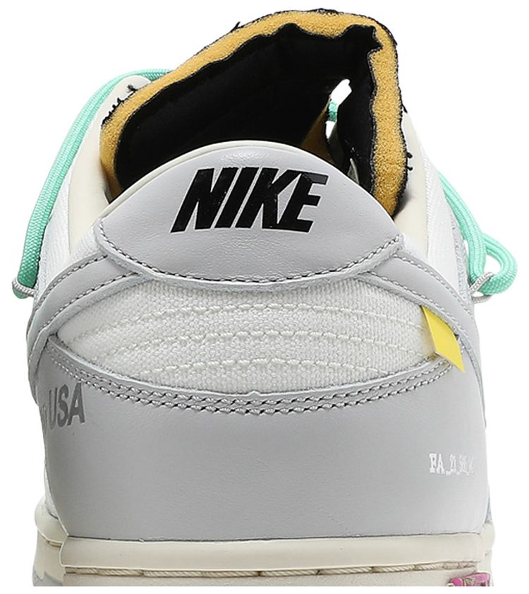 Off White x Nike Dunk Low Lot 04 of 50