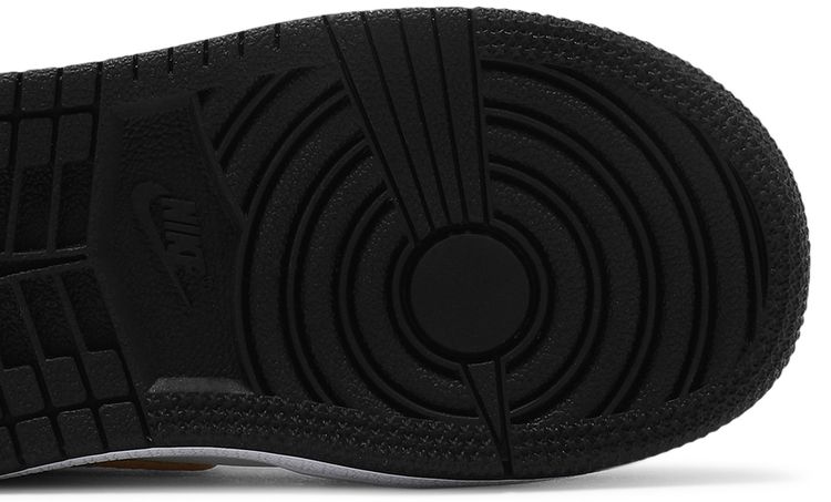 Air Jordan 1 Mid TD Black University Gold