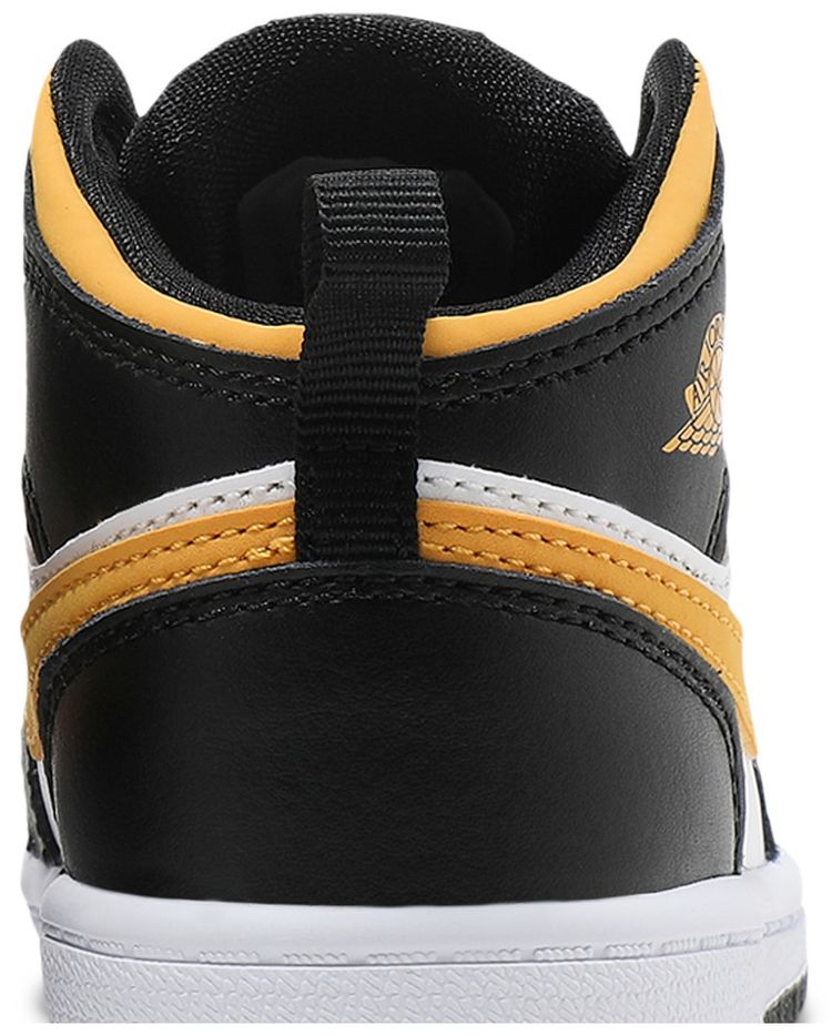 Air Jordan 1 Mid TD Black University Gold