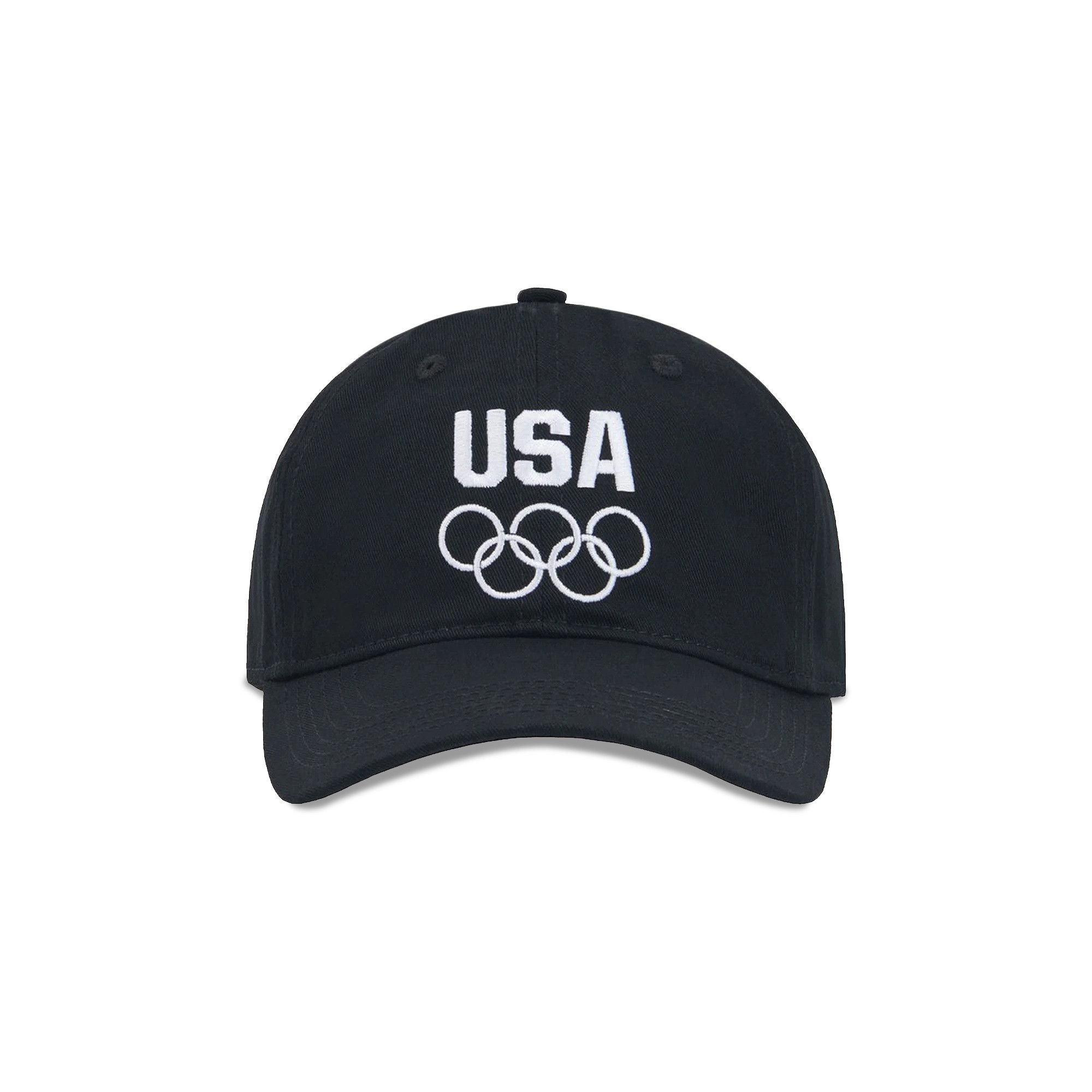 Buy Kith USA Olympics Hat Black 0725 1SS200701USOH BLAC GOAT