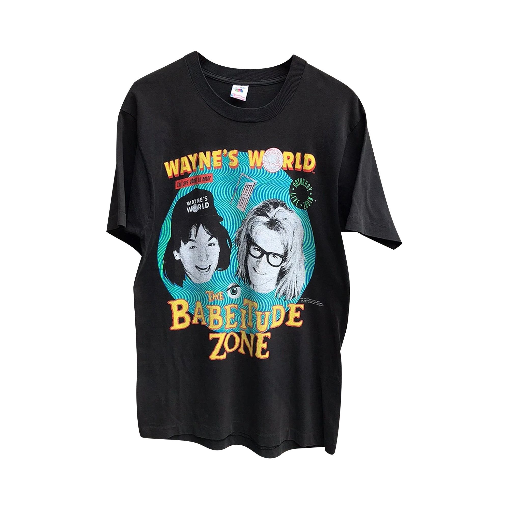 Wayne's world vintage shirt outlet