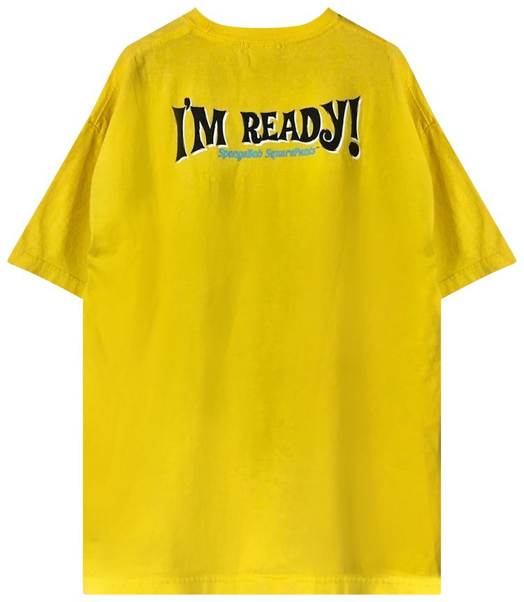 Vintage Spongebob Tee Yellow