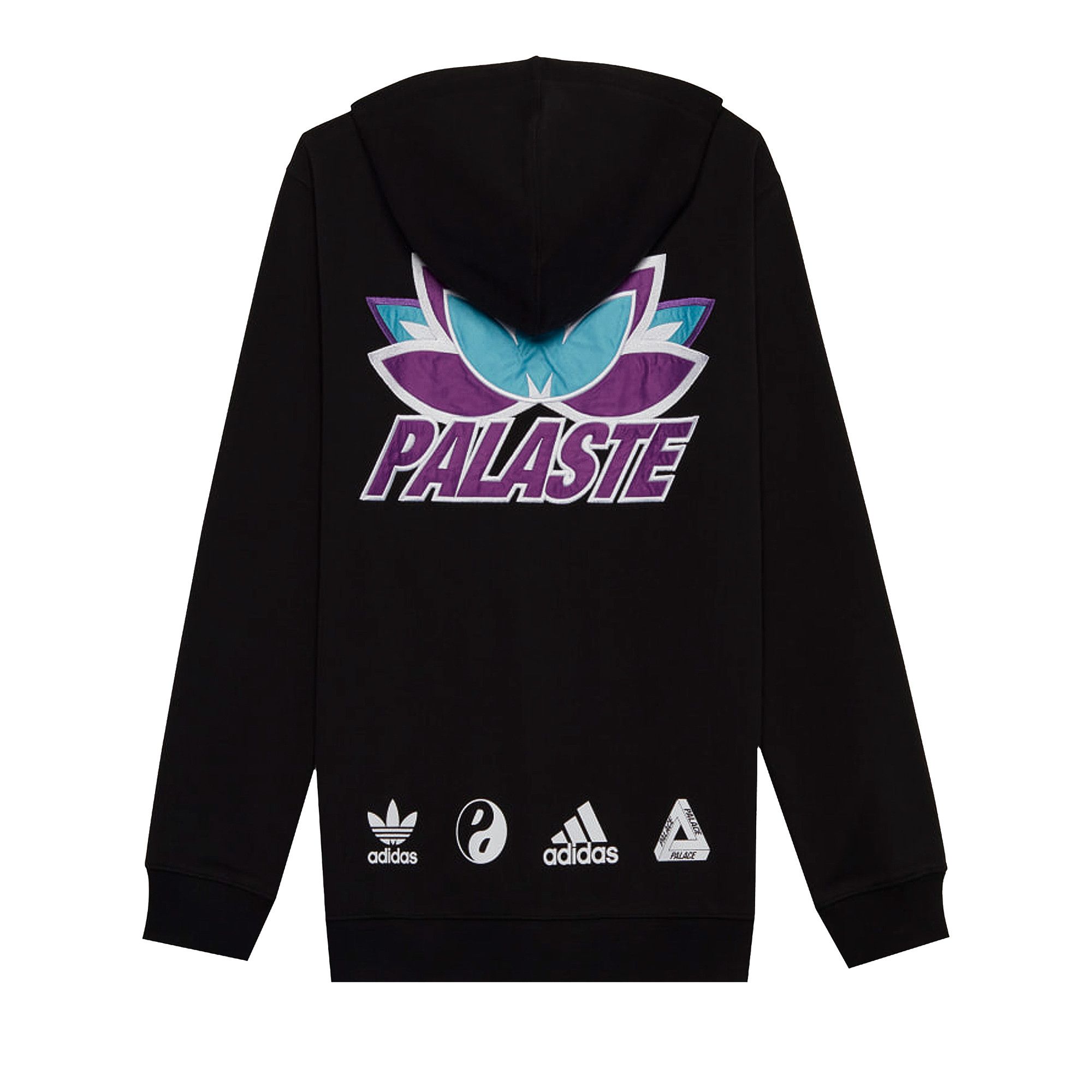 Buy Palace x Adidas Palaste Graphic Hoodie Black H61816 GOAT SA