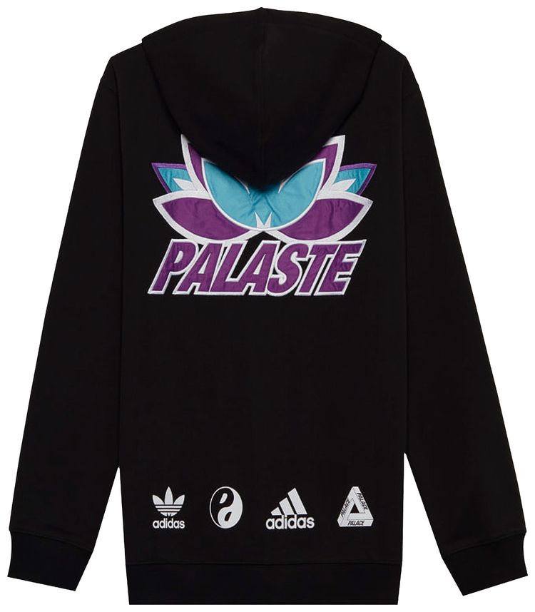 Palace x Adidas Palaste Graphic Hoodie Black