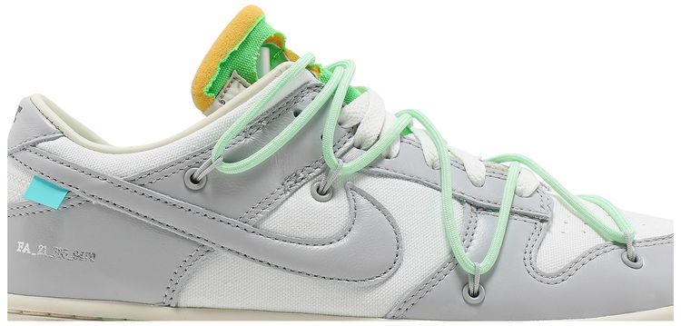 Off White x Nike Dunk Low Lot 07 of 50