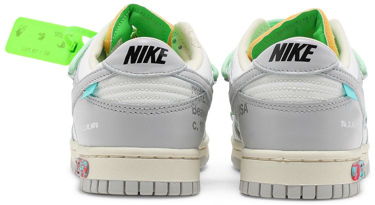Off White x Nike Dunk Low Lot 07 of 50