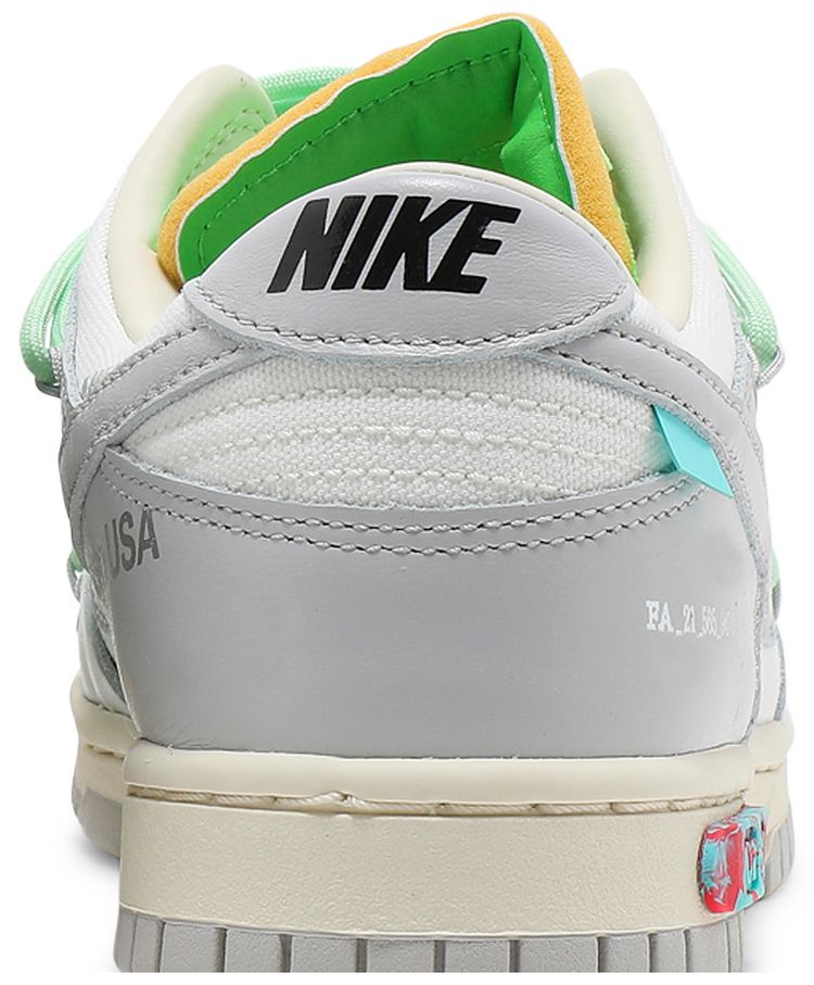 Off White x Nike Dunk Low Lot 07 of 50