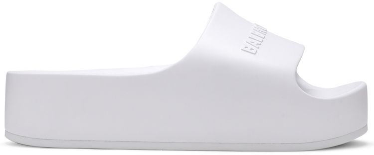 Balenciaga Wmns Chunky Slides Optic White
