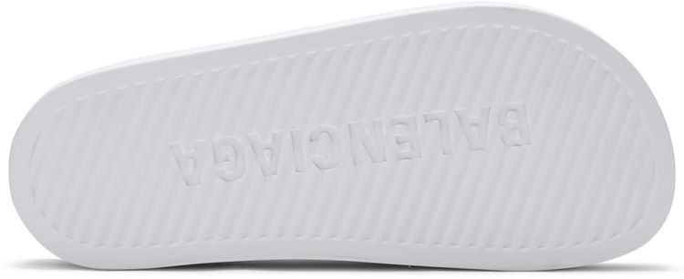 Balenciaga Wmns Chunky Slides Optic White