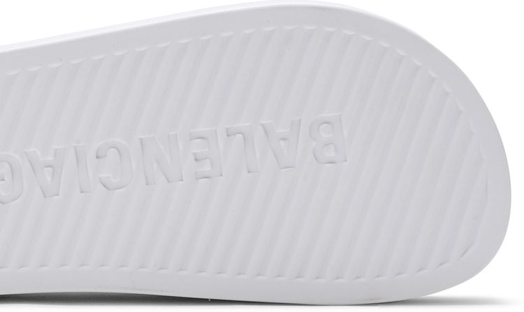 Balenciaga Wmns Chunky Slides Optic White