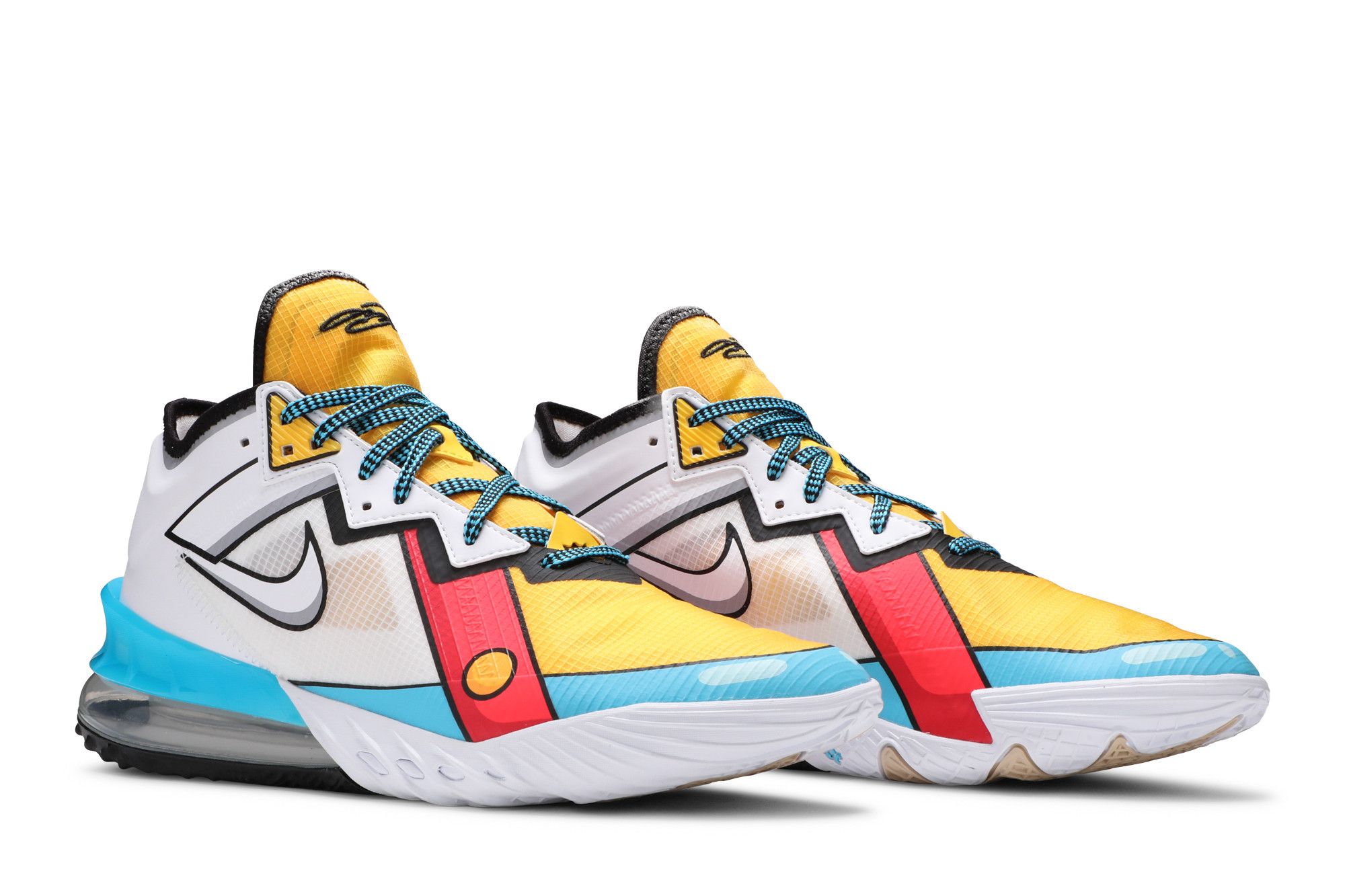 中古 SPACE PLAYERS × NIKE LEBRON 18 LOW Nike Space Jam x LeBron 18 Low Bugs x Marvin for Sale