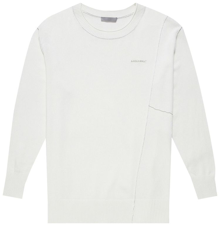 A Cold Wall Stone Washed Crew Neck Bone