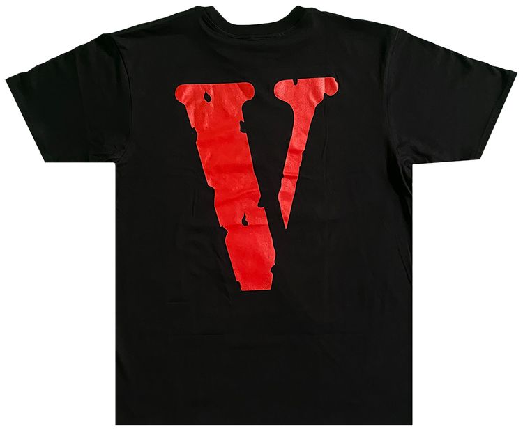 Vlone Friends T Shirt BlackRed