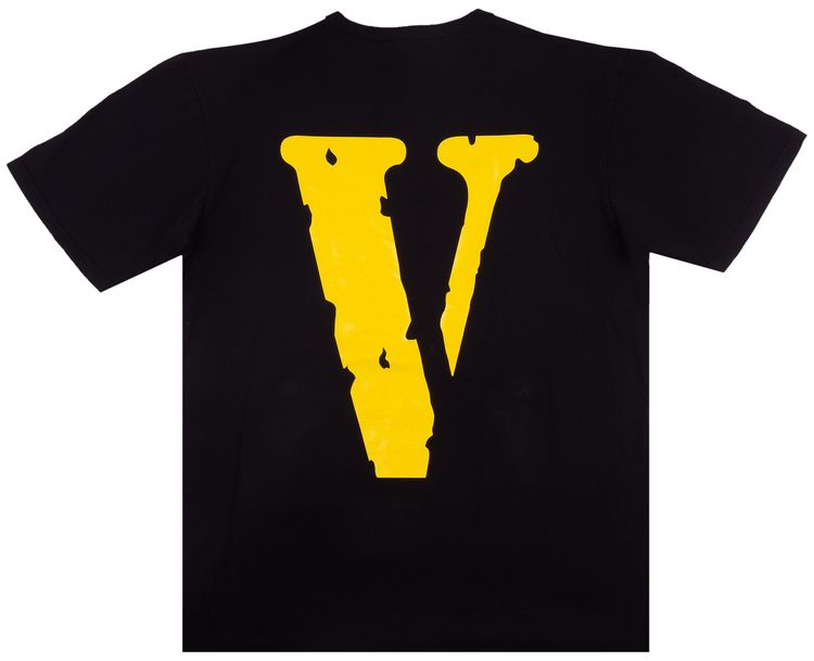 Vlone Friends T Shirt BlackYellow