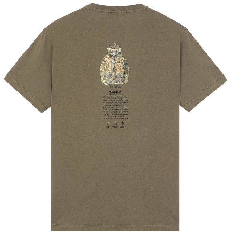 Stone Island Short Sleeve T Shirt Olive