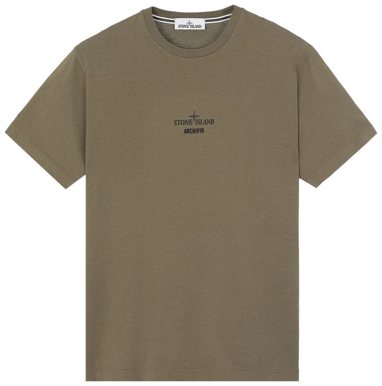 Stone Island Short Sleeve T Shirt Olive