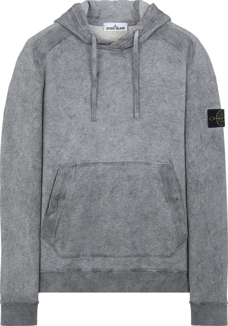 Buy Stone Island Hooded Sweatshirt 'Petro Melange' - 741562090 V1M57 | GOAT