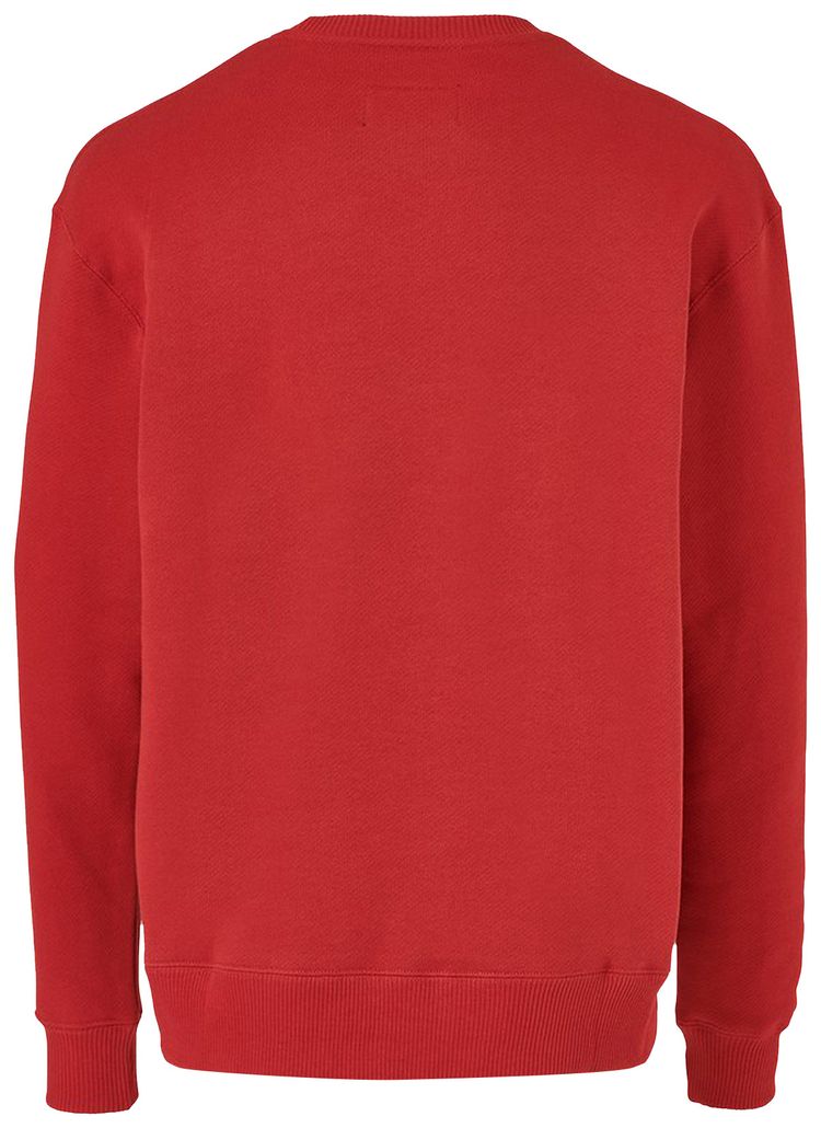 A Cold Wall Logo Sweatshirt Red