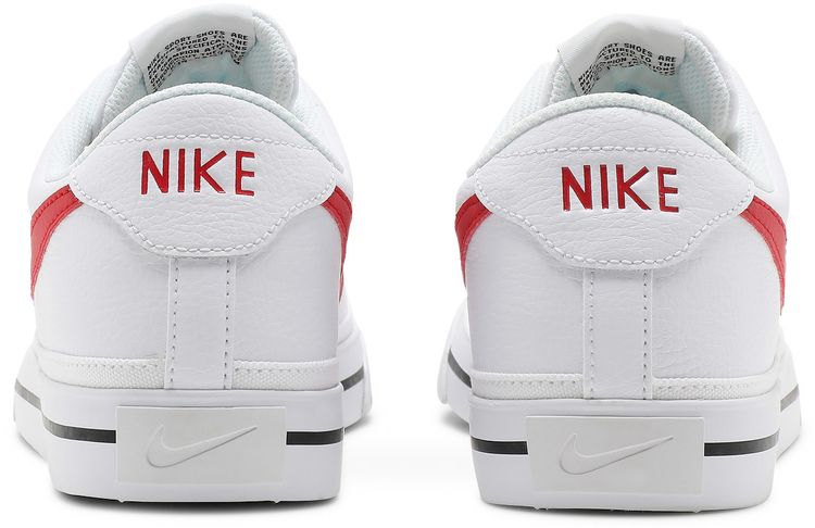 Court Legacy White University Red