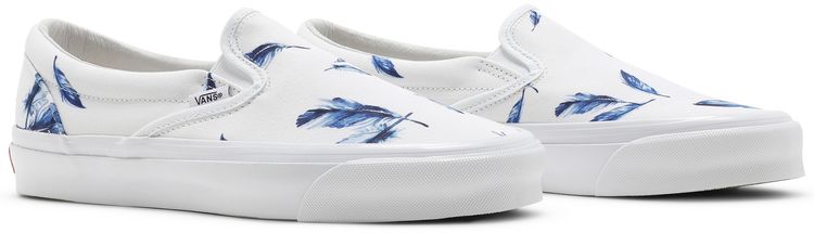 Kith x Vans Vault OG Classic Slip On LX Feathers
