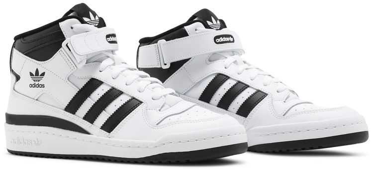 Adidas Forum Mid White Black