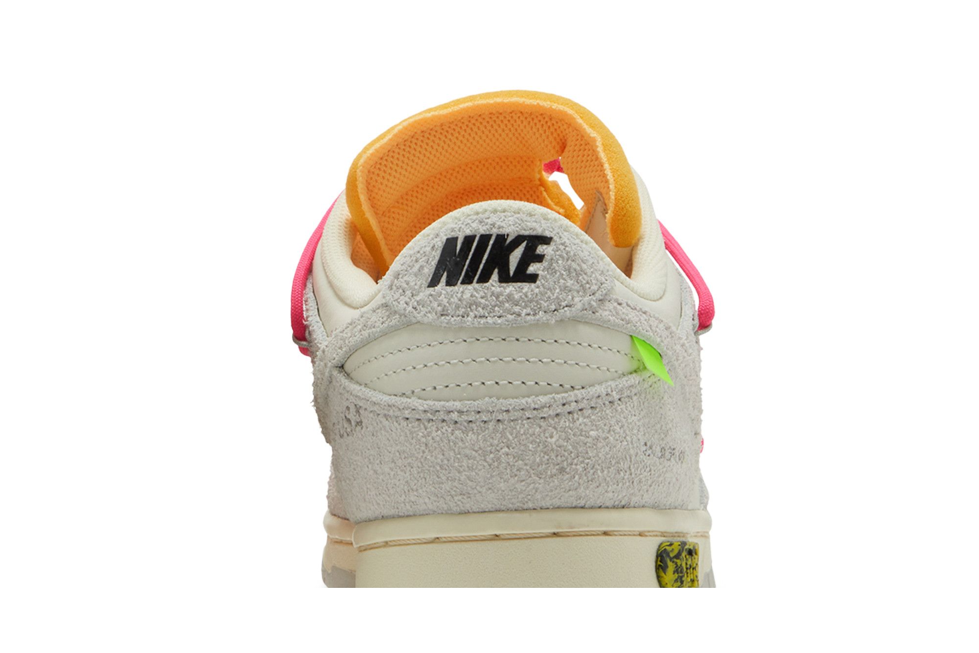 Size 4.0 Off-White x Dunk Low 'Lot 17 of 50'