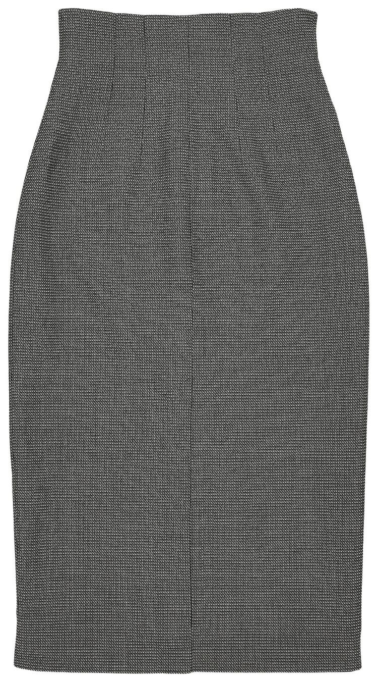 Fendi Wool Pencil Skirt Operator