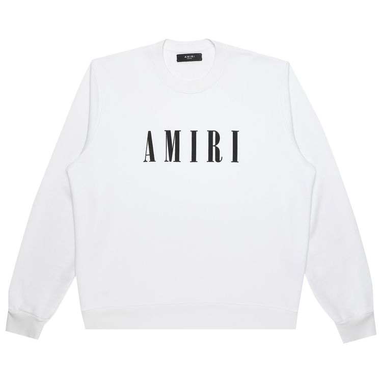 Amiri Core Logo Crew White