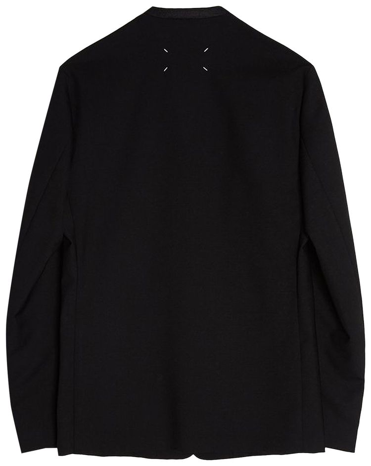 Maison Margiela Collarless Jacket Black