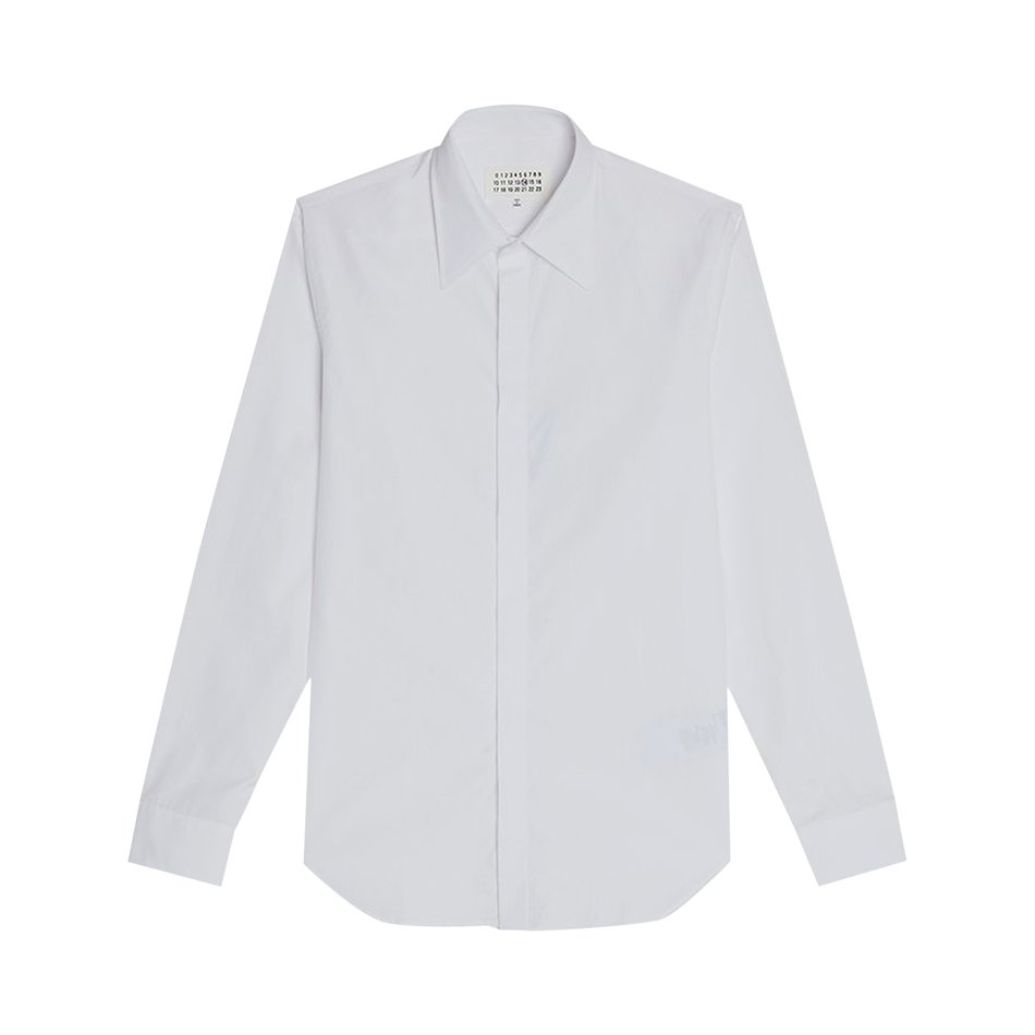 Buy Maison Margiela Classic Shirt 'White' - S50DL0435 S43001 100 | GOAT
