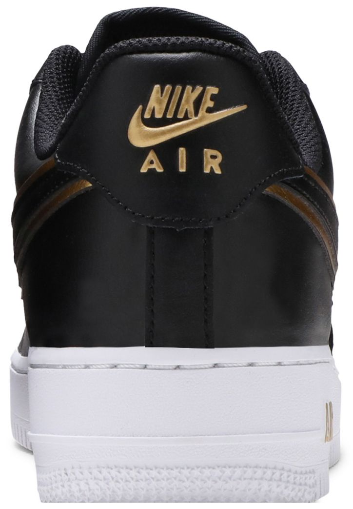 Nike Air Force 1 07 LV8 Metallic Swoosh Pack   Black