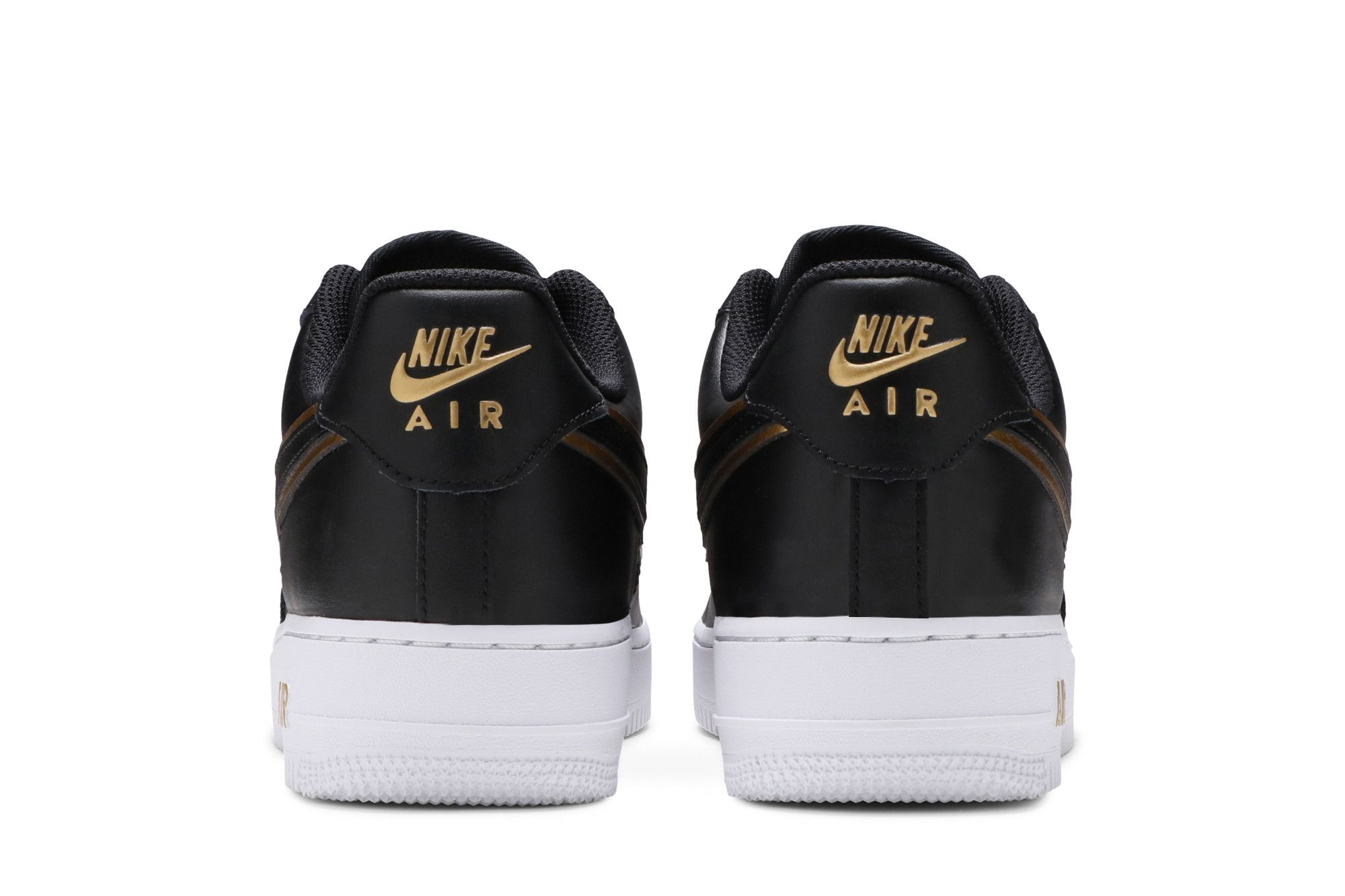 Nike air force 1 low swoosh pack black clearance