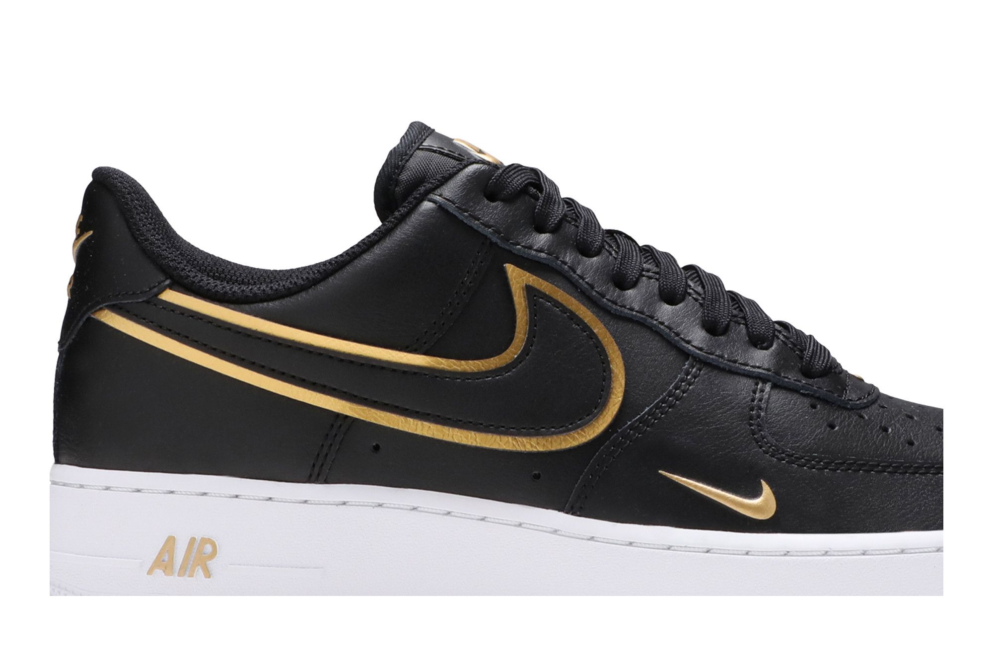 Buy Air Force 1 07 LV8 Metallic Swoosh Pack Black DA8481 001 GOAT CA
