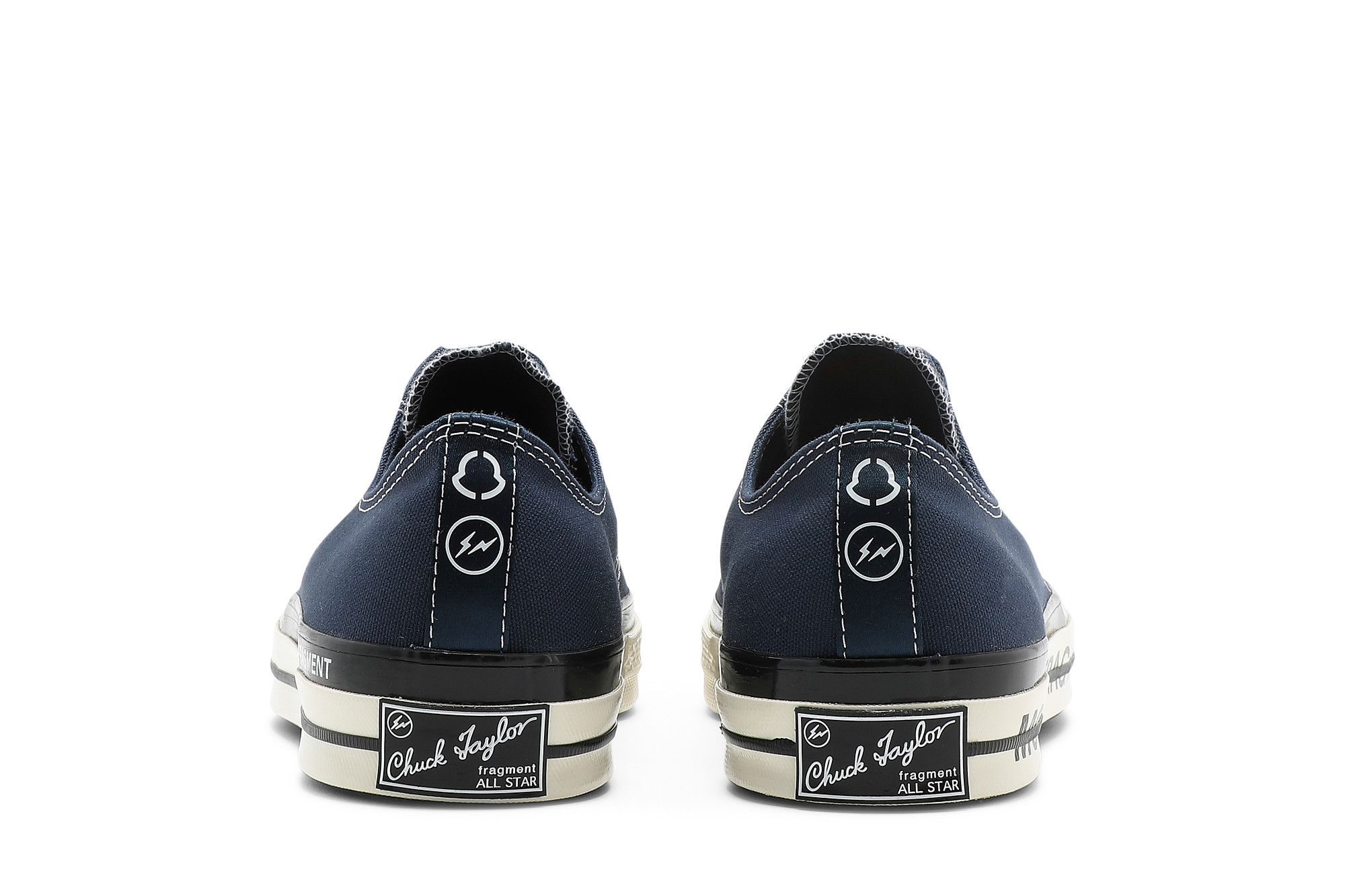 MONCLER×FRAGMENT×CONVERSE CT70 NAVY Converse Fragment Design x Moncler x Chuck 70 Low Insignia