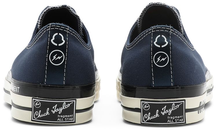 Converse Fragment Design x Moncler x Chuck 70 Low Insignia Blue