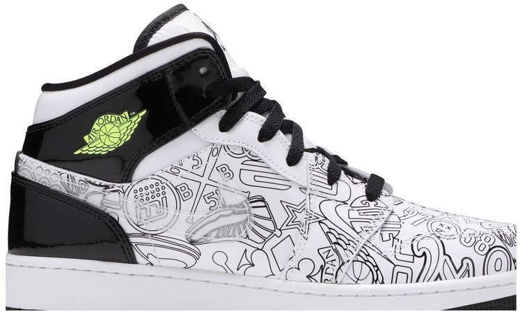 Air Jordan 1 Mid SE GS DIY