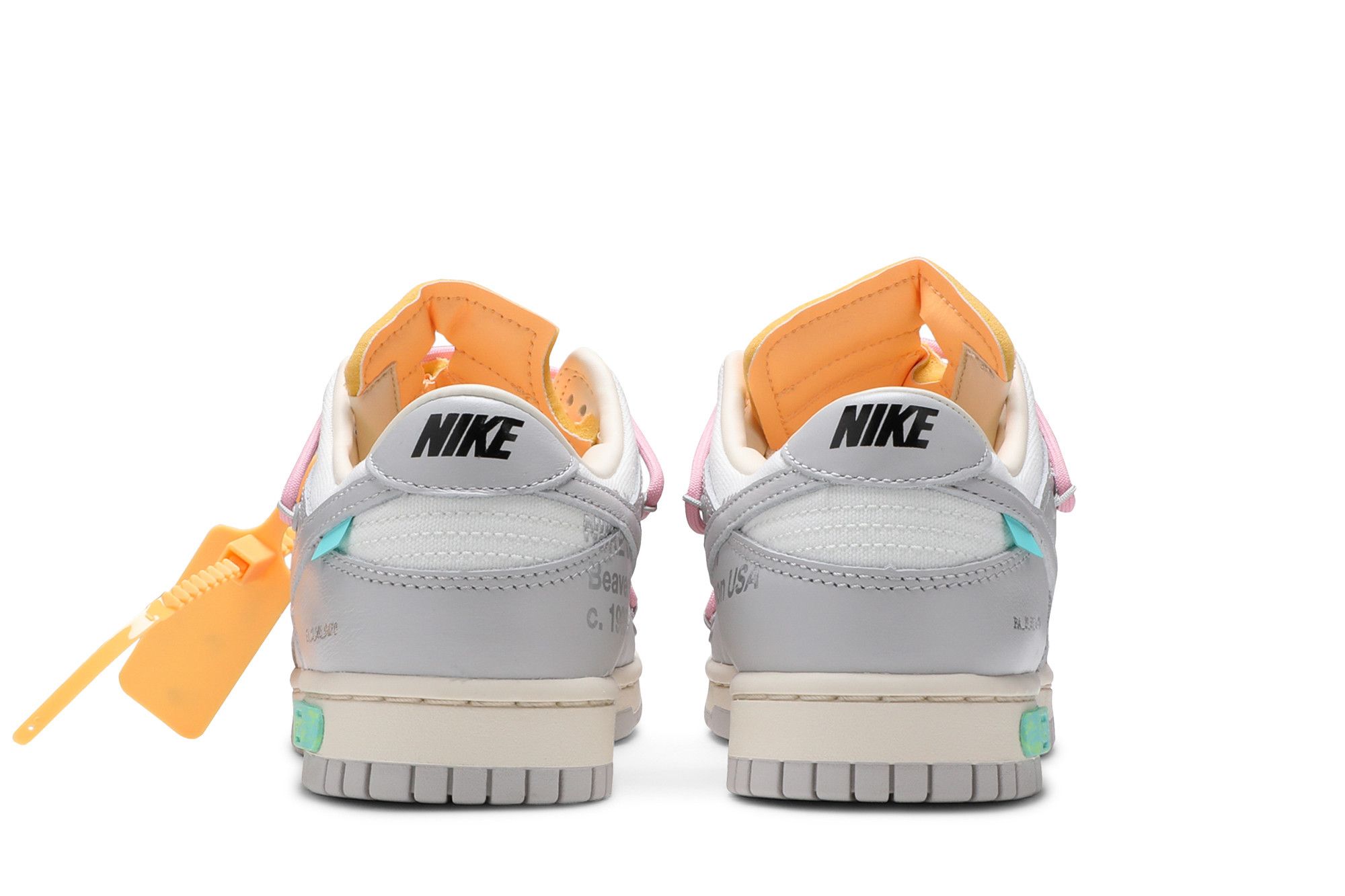 Size 10.0 Off-White x Dunk Low 'Lot 09 of 50'